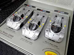 Slot It　1/32　ｽﾛｯﾄｶｰ　CW05-Limited-Edition ◆Sauber-Mercedes C9 Le Mans 1989　限定BOX　3台セット！　絶版★希少モデルをワケあり処分特価で放出～！