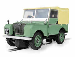 Scalextric 1/32 ｽﾛｯﾄｶｰ　C4500◆ Land Rover Series 1 ” HUE166”　　4-Wheel Drive　ハイディティールモデル！　◆ニューモデルのクラシック・ランドローバー！　入荷完了～