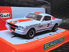 Scalextric 1/32 ｽﾛｯﾄｶｰ　C4570◆ Shelby GT350 #21 Gulf Edition.  シェルビーGT350　出ましたガルフエディション！入荷しました