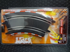 Carrera Go　1/43　コース拡張パーツ　　　　61617◆CARRERA GO　1/43 　RADIUS/2 　カーブトラック　　　45°　4枚入り　　4枚で180度を構成★コースの拡張に！