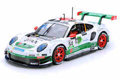 Carrera Evolution 132 ｽﾛｯﾄｶｰ　27799◆Porsche 911 RSR Porsche 911 RSR 　CarTech Motorsport Bonk #54/Michael Essmann.　　快速アナログモデル、前後のライトも点灯します！　★入荷しています！　
