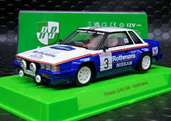 Avantslot 1/32 ｽﾛｯﾄｶｰ　AS52106◆ Nissan 240RS "Rothmans"  #3/ Vahan Terzian - Yiannakis Theofanous.　 Cyprus Rally 1986.  　ニッサン240RS/ロスマンズ新発売！　★入荷完了、ご注文ください！　
