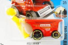 Hotweels　1/64　ﾀﾞｲｷｬｽﾄﾓﾃﾞﾙ　★AISLE DRIVER  　★只今H/Wファンの間で人気沸騰中”アイル・ドライバー”！