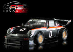 Revoslot　1/32 ｽﾛｯﾄｶｰ 　RS0269◆ Porsche 934 #0 "Interscope" IMSA Laguna Seca 1977 Winner.   アルミ軽合金製シャシー採用　ポルシェ934 IMSAラグナ・セカ優勝車　★  入荷完了。