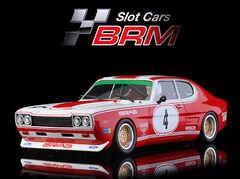 BRM 1/24 ｽﾛｯﾄｶｰ 　BRM-189◆ Ford Capri RS2600.  DRM/500km Nurburgring 1973.  #4/Karl-Ludwig Weiss .   '73ニュルブルクリング出場車.　フォードカプリRS 新発売！★もうすぐ入荷します！