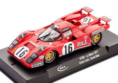 Slot it　1/32 ｽﾛｯﾄｶｰ　SICA51a ◆ Ferrari 512M 　#16/David Weir & Chris Craft. Le Mans 24h 1971.　2022夏のニューモデル　真っ赤な512M登場！★人気絶頂のルマン・クラシックス再入荷！