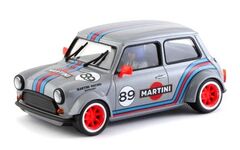 BRM 1/24 ｽﾛｯﾄｶｰ 　090-G◆MINI COOPER  #89 MARTINI GRAY EDITION　 1/24スケールの逸品！　1/32コースを余裕で走れるミニカーシリーズ。★グレーの”マルティニ” ミニが入荷！