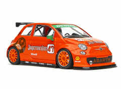  NSR　1/32 ｽﾛｯﾄｶｰ   0547 ◆ Fiat Abarth 500 #47  "Jagermeister Livery" 　-Green-   フィアット アバルト500にイエーガーマイスター登場！★入荷！