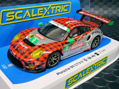 Scalextric 1/32 ｽﾛｯﾄｶｰ　C4252◆Porsche 911 GT3 R 　#9 "Pfaff Motorsports" 　2021 Sebring 12hs　◆2022/新製品・入荷！　