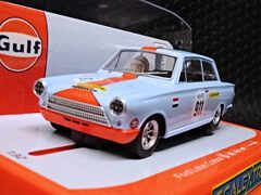 Scalextric 1/32 ｽﾛｯﾄｶｰ　C4669 ◆  Ford Lotus Cortina #911 Gulf Edition.　コルチナ　ガルフエディション　◆新発売！　
