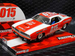 SCX 1/32 ｽﾛｯﾄｶｰ　 A10200S300 ◆ Plymouth Barracuda ”Club SCALEXTRIC 2015” Limited-Edition  　★ なかなか見かけないクラブ限定モデル！　