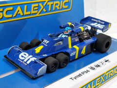 Scalextric 1/32 ｽﾛｯﾄｶｰ　C4328 ◆ Tyrrell P34 ＃4/Patrick  Depailler. 　Spanish Grand Prix 1976.　　特徴的なエアーインテークのP34はスペインGP仕様　★ご注文はお早めに～
