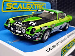 Scalextric 1/32 ｽﾛｯﾄｶｰ　C4358◆Chevrolet  Camaro Z28 #7 　Spa 24hrs 1981 　カマロ Z-28　　スパ24時間/1981新発売　★このカマロお勧めの一台です！