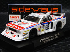 RACER / SIDEWAYS 1/32 ｽﾛｯﾄｶｰ SW73 ◆Lancia Beta Montecarlo .Gr-5  #65/Perrier, Samal, Giudici。     '82 Le Mans-24　　ランチャ・ベータモンテカルロ 新製品！◆入荷しました！
