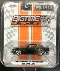 Jada Toys 1/64 ﾀﾞｲｷｬｽﾄﾓﾃﾞﾙ　 Big Time Muscle ◆'78 Pontiac Firebird Trans-Am 　　”レアモデル”　バンディット・トランザム！◆売り切れ注意！　
