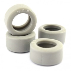 NSR 1/32　ｽﾛｯﾄｶｰﾊﾟｰﾂ　　5258◆NSR Slick GT3 Rear Tyres 20x11 　SLICK REAR TYRES.(4x)   20MM X 11MM リヤタイヤ4本入り　　スロットイットなど他社に流用可能！★お試しください！！ 