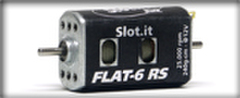 Slot It　1/32　ｽﾛｯﾄｶｰﾊﾟｰﾂ　　MN14h◆Flat-6 RS　ブラックモーター 　　 25000rpm/ 240g.cm　　　　最強にして低重心でコンパクト！◆全国欠品中・直輸入再入荷！！
