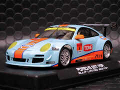 NSR　1/32 ｽﾛｯﾄｶｰ　0121-AW◆PORSCHE 997 　#9　”GULF RACING EDITION”　　　久々のガルフポルシェ997！★再入荷しました！ 
