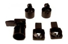 Carrera　コース拡張パーツ　　85203◆ 橋脚用　フレキシブル・サポートヘッドset 　　Support head set flexible　　　フレキシブルヘッド3組/6pcs　　高架・立体式の橋脚のヘッド部分に！★只今入荷待ち！