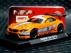 NSR 1/32 ｽﾛｯﾄｶｰ 　0032AW ◆BMW Z4BMW Z4 　#25　”Gulf Limited Edition”   　Evo3　2017の新製品!!★限定・ガルフ エディション入荷！ 
