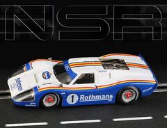 NSR 1/32 ｽﾛｯﾄｶｰ　　0018-SW◆FORD MK-IV  #1 " Rothmans"   Limited Edition  　 　 Shark20000 rpm /SW        限定モデル★早くも入荷完了です！