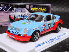 FLY　1/32 ｽﾛｯﾄｶ-　e2087 ◆ Porsche 911  "Gulf " #43/Sergio Schizzi - Francesco Fughetta. Rally Mille Miglia 1979.　ラリー ミレッミリア　”Cric-Crac” スペシャルエディション 300台限定モデル。★入荷！