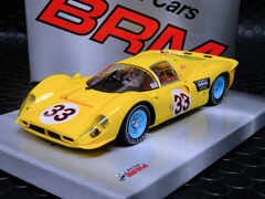 BRM 1/24 ｽﾛｯﾄｶｰ 　BRM203 ◆ Ferrari  412P #33/Willy Mairesse - Jean Blaton. Daytona 24 Hours 1967.　デイトナ24時間レしましたース出場車　★入荷しました
