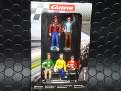 Carrera 1/32 ｺｰｽｻｲﾄﾞ ｱｸｾｻﾘｰ　21127◆観客フィギュア　5体set/SPECTATOR FIGURES 　　オーディンス！★サーキットが生き生きと！