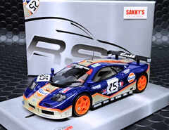 Revoslot　1/32 ｽﾛｯﾄｶｰ　RS0144◆  McLaren F1 GTR  "Gulf"　 #25/Raphanel,Alliot,Owen-Jones.　LeMans-24 1995.　精巧な金属製シャシーが魅力！★再入荷完了！