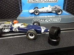 ｵﾘｼﾞﾅﾙ･ﾒｲﾄﾞ 1/32 　ウレタン・レーシングタイヤ◆Scalextric/ロータス49やイーグルF1に！　◆リヤ2本set　　　　　ハイグリップ from U.S.A.★クラシック・フォーミュラーに！　 