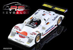Revoslot　1/32 ｽﾛｯﾄｶｰ　RS0299◆ Porsche Kremer K8　"Repsol" 　#5/Tomas Salda - Carl Rosenblad - Jurgen Lassig 　 Le Mans 24h 1997.　★ニューモデル　新発売