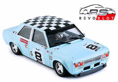 Revoslot　1/32 ｽﾛｯﾄｶｰ   RS0304 ◆ Datsun 510 - Gulf 1972 Bull Enger #8　　"ガルフ”　ダットサン510！　お早めにどうぞ～★発売はちょっと先ですが予約受付開始しました～