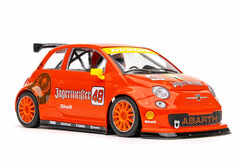  NSR　1/32 ｽﾛｯﾄｶｰ   0548 ◆ Fiat Abarth 500 #48  "Jagermeister Livery" 　-Yellow-   フィアット アバルト500にイエーガーマイスター登場！★もうすぐ入荷！