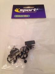 Scalextric　1/32 ｽﾛｯﾄｶｰﾊﾟｰﾂ　C8329★ ディープタイプ 純正ガイド＆ラウンド スペアブラシset    溝をしっかり捉えるディープタイプ！◆ブラシとガイドはスロットカーの命ですよ！