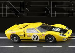 NSR 1/32 ｽﾛｯﾄｶｰ  1177-sw◆ FORD GT40 MKII 　1970 12Hr Sebring  　再入荷！
