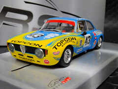 Revoslot　1/32 ｽﾛｯﾄｶｰ　RS0251◆  Alfa Romeo GTA #43 RAC Tourist Trophy 1972 .　　金属製シャシー採用の人気モデル　★カッコ良すぎるアルファが入荷！