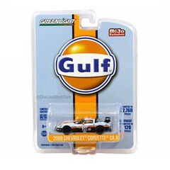 GREENLIGHT 1/64　 ﾀﾞｲｷｬｽﾄﾓﾃﾞﾙ　◆2009 CHEVROLET CORVETTE C6R GULF MIJO EXCLUSIVES◆在庫数12台のみ！ガルフ・コルベットC6Rがいい～ね！　