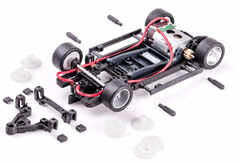 Slot It　1/32　ｽﾛｯﾄｶｰﾊﾟｰﾂ　　CH3１f◆HRS2完成シャシー 　ｻｲﾄﾞﾜｲﾝﾀﾞｰ  (ｼｮｰﾄ缶ﾓｰﾀｰ　23000RPM)     0.5mmｵﾌｾｯﾄ/ﾏｳﾝﾄ　　　　　各社モデル用★最強の汎用シャシー★海外より直輸入！　