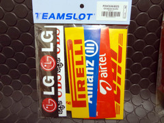 Team Slot 1/32　ｼﾞｵﾗﾏ用 ｱｸｾｻﾘｰ　　6363025◆スポンサーデカール　（アジア #2）　　"SPONSOR MURO "ASIA #2"　　10枚入り　　　建物やガードレール、コーナーウォールに！◆小さな工夫でニクイ演出！