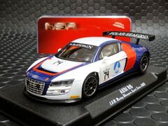 NSR　1/32　ｽﾛｯﾄｶｰ 　0029-AW◆Audi R8 Blancpain Sprint Series 2015 ISR Racing #74　　アウディ―R8！★再入荷しています