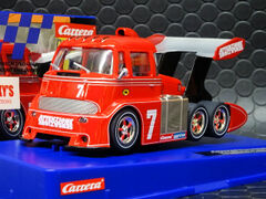Carrera　Digital 132 ｽﾛｯﾄｶｰ　30988◆Carrera Race Truck "#7". Red　　ｱﾅﾛｸﾞ･ﾃﾞｼﾞﾀﾙ両用！★トラックスター再入荷！ 