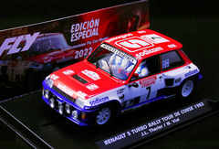 FLY 1/32 ｽﾛｯﾄｶｰ　a2053◆Renault 5 Turbo #7/Jean Therier & Miche Vial.   Tour de Course 1983.　ルノ―5ターボの新製品！★早くも入荷完了！！