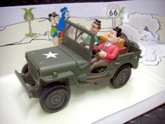 GATE　1/32　ﾓﾃﾞﾙｶｰ 　　◆MILITARY JEEP 　　"LAUREL & HARDY" ADVENTURES DESERT 　　ラウルとハーディーの楽しいJEEP　　　可愛い人気商品★1/32ジオラマにも！　　　　