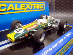scalextric1/32 ｽﾛｯﾄｶｰ　　C3206◆LOTUS TYPE 49 F1　COSWORTH V8 　#4/JIM CLARK 　KYALAMI IN 1968. 　　ジムクラーク★直輸入品・入手困難！