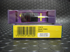 Scalextric sports　1/32 ｽﾛｯﾄｶｰﾊﾟｰﾂ　　C8416◆ラリーカー用　スケレの純正シリコン・タイヤ４本set　　