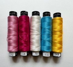 MIRO刺繍糸 5本セットD