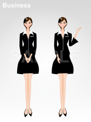 No.103　人　女　ビジネス 　【AI】