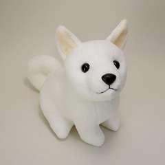 柴犬ぬいぐるみ（白）　しばわんこ　白犬