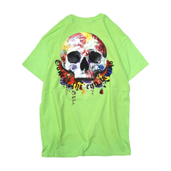 Rose Earth Skull T-Shirts