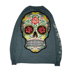 Mexican Skull L/S T-Shirts